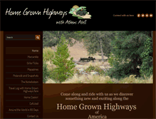 Tablet Screenshot of homegrownhighways.com
